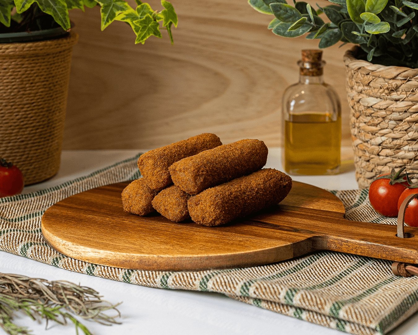 Croquetes de Cogumelos (5 x 40g) - Asoka Plant-Based Market