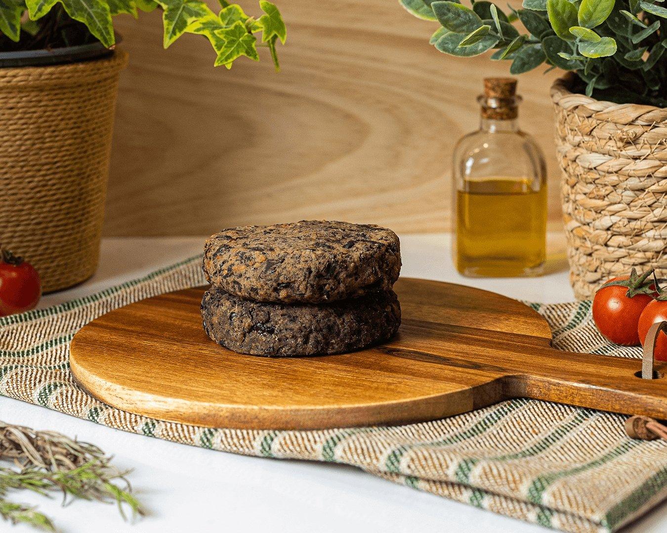 Zuca Burger (2 x 140g) sem glúten - Asoka Plant-Based Market